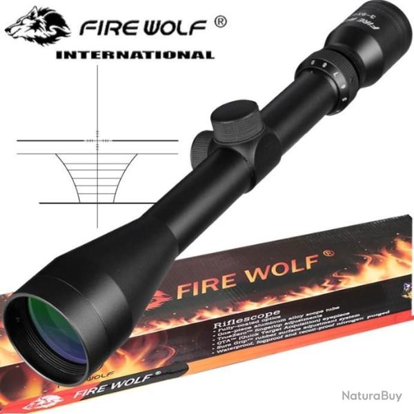 Fire Wolf Lunette de vis�e 3-9x40 -