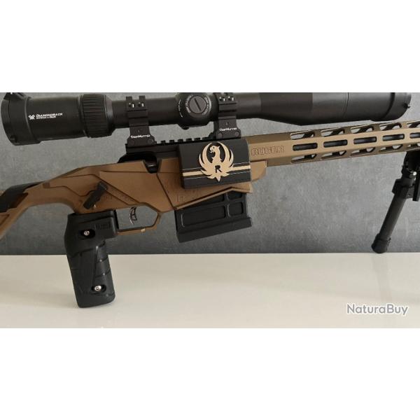 R�cup�rateur de douilles logo ruger dor�e