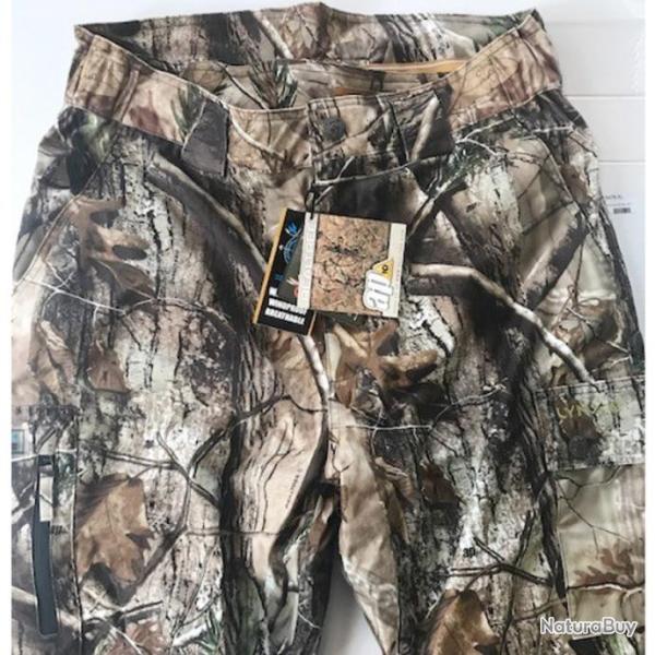 PANTALON DE CHASSE 2 EN 1 LYNX SCENTLOK 2XL