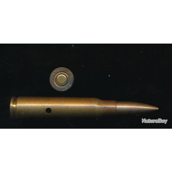 UNE 7,5x54 Mle 1929 de Manipulation 3�me Type , amorce inerte non charg�e