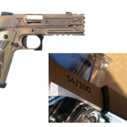 Pistolet GBB Custom STR45 Spartan Edition limit&eacute;e by AAC -Golden Eagle