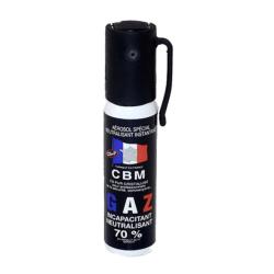 A&eacute;rosol bombe de d&eacute;fense lacrymog&egrave;ne Gaz 25 ml CS