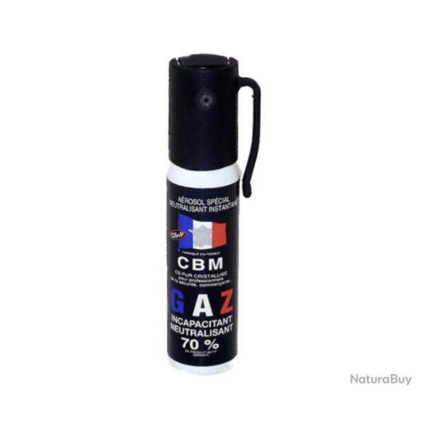 A�rosol bombe de d�fense lacrymog�ne Gaz 25 ml CS