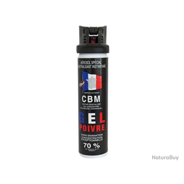 A�rosol de d�fense Gel Poivre Capot Clapet - 75 ml - CBM