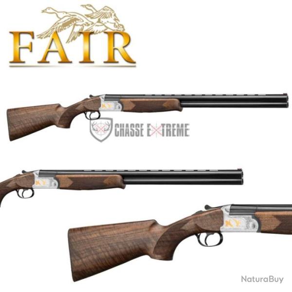 Fusil FAIR Classic Acier Extracteur - Bascule Silver Cal 12/76 71cm Double D�tente