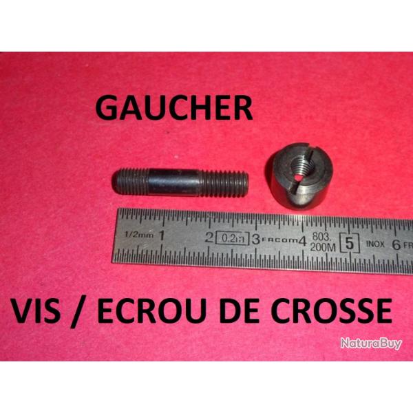 vis / �crou assemblage crosse carabine GAUCHER long28.9mm dia 5.95mm- VENDU PAR JEPERCUTE (D22E1267)