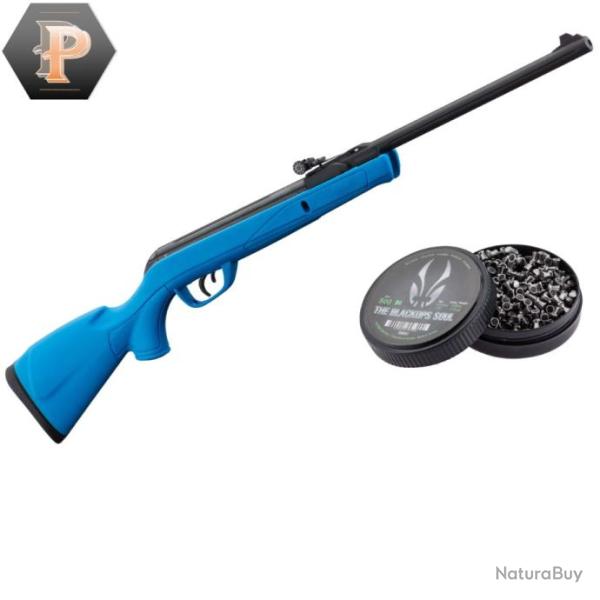 Carabine GAMO Delta Blue synth�tique - 4.5mm - 7,5 joules + plombs