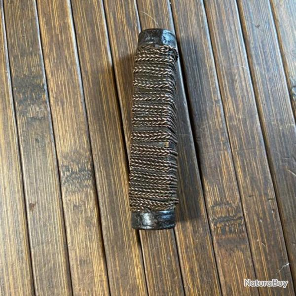 FUS�E BOIS FILIGRANE DOUBL� CUIVRE EN CHEVRON D'�P�E  XVlll �me