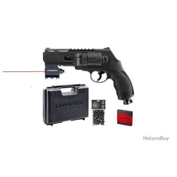 Pack pr�t � tirer Walther T4E HDR Cal 50 avec munition et laser