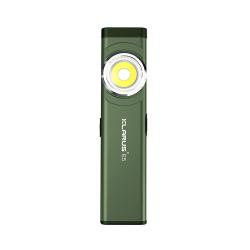 Lampe rechargeable &agrave; double source de lumi&egrave;re E5 - 470 lumens - vert olive