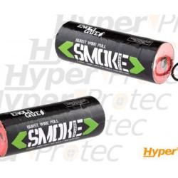 Grenade fumig&egrave;ne double sortie de couleur verte Enola Gaye