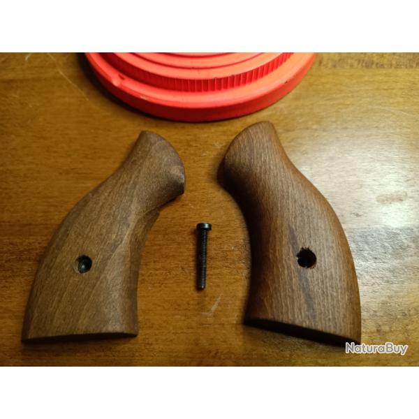 Pistolet Revolver d' Alarme - Pi�ce - Plaquettes n� 3 - olympic 6 BBM