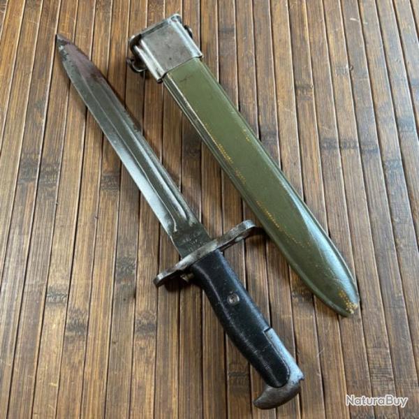 BA�ONNETTE U.S GARAND M1 U.F.H AVEC FOURREAU