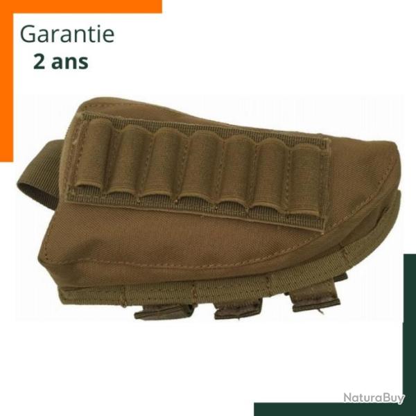 Cartouchi�re de crosse ACU 12 balles - Multipoches - Tan - Livraison gratuite et rapide