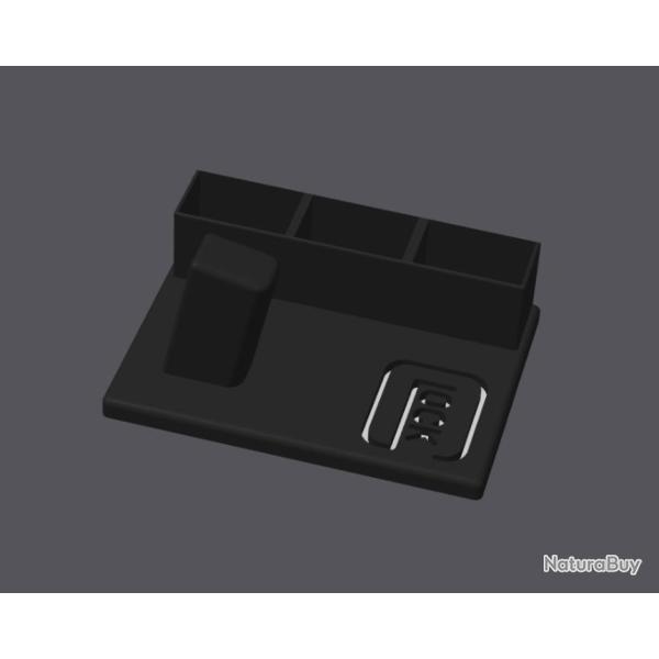 Stand Glock 3 chargeurs 17/18/19/44