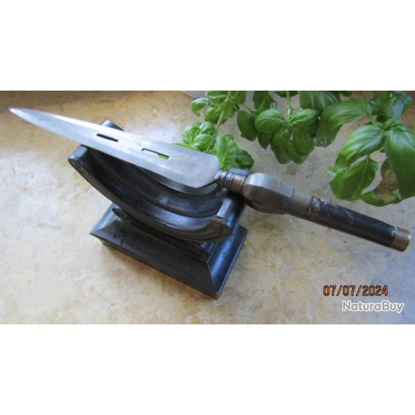 baionnette bouchon pour fusil de chasse origine France Espagne Italie FR XVIII� XIX�