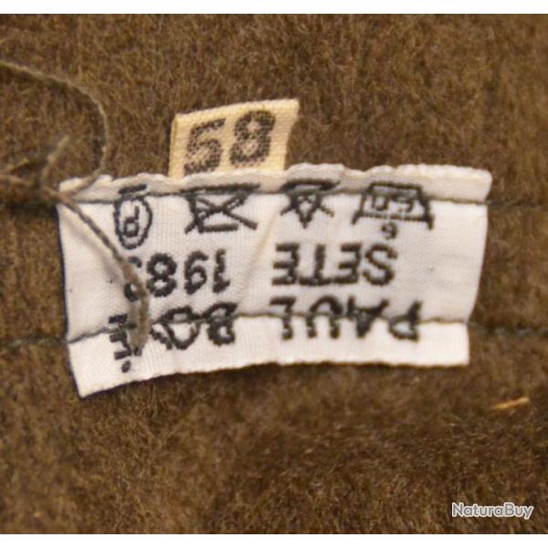 Casquette grand froid Arm�e fran�aises Taille 58