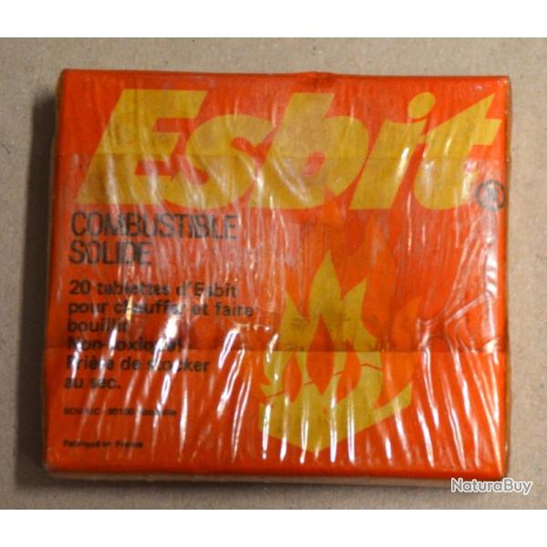 Plaquette Esbit pour r�chaud Arm�e Francaise