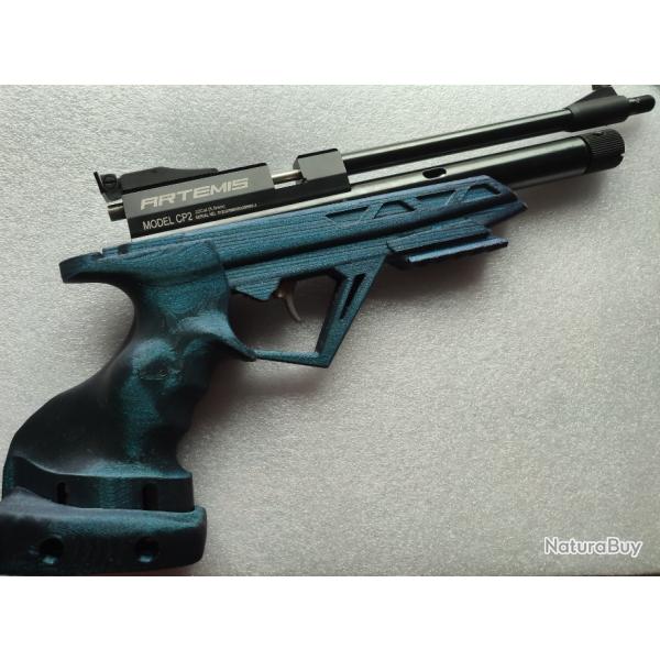 Poign�e crosse ergonomique pour Artemis cp2 poign�e ergonomique droitier ou gaucher sur commande