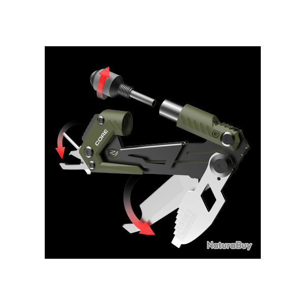 REAL AVID - OUTIL MULTIFONCTION GUN TOOL POUR FUSIL