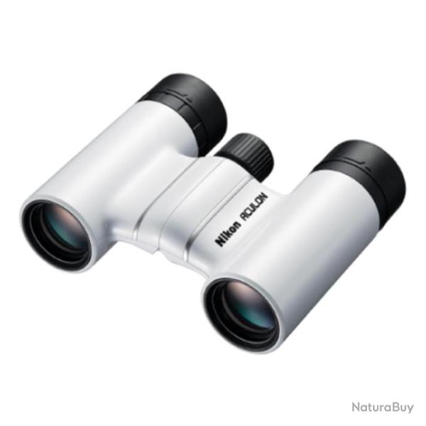 Nikon Aculon T02 10x21 Blanc | L�ger et Compact | Vue Claire et Brillante