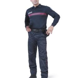 Pantalon ample satin&eacute; Hiver A.S.V.P. long - Taille 56