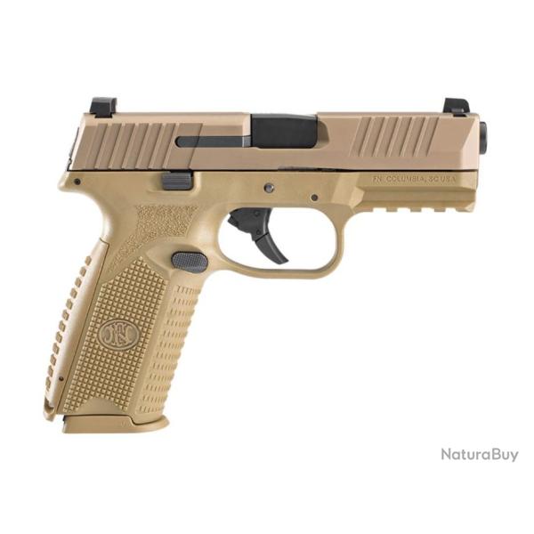 FN HERSTAL - PISTOLET SEMI AUTOMATIQUE 509 9X19MM FDE/FDE