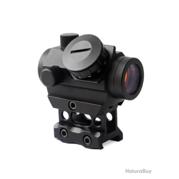 Viseur 0ptique Point Rouge avec 2 MOA et 9 R�glages de Luminosit� de Chasse