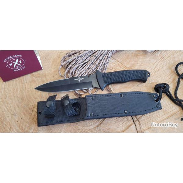 Poignard Para-Commando Belges - Lame avec Logo R�giment Grav�