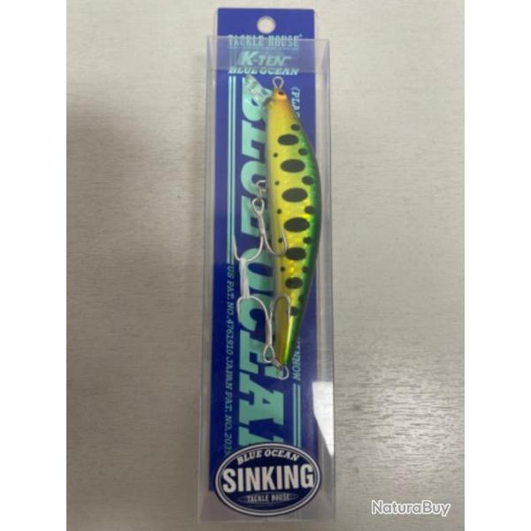 !! LEURRE TACKLE HOUSE K-TEN BLUE OC�AN BKS 115mm COL U-BU