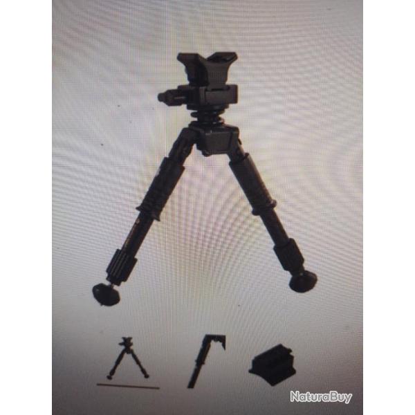 Bipieds de tir aluminium �qualizer 1QS