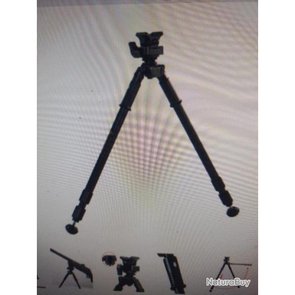 Bipieds de tir aluminium �qualizer 2QS