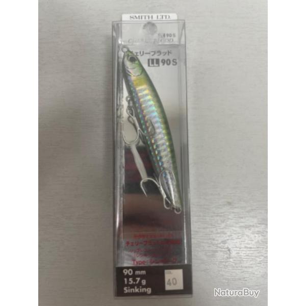 !! LEURRE SMITH CHERRY BLOOD 90mm col 40