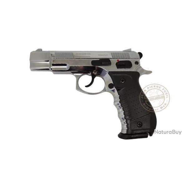 Pistolet d'alarme � blanc ou � gaz BLOW C75 - Cal. 9mm PAK Chrome