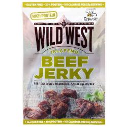Viande s&eacute;ch&eacute;e de boeuf Wild West Jalapeno Beef Jerky 60g