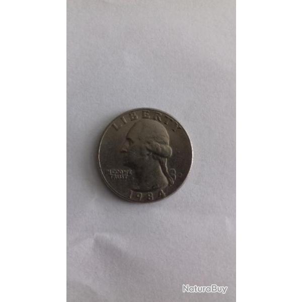 pi�ce quarter dollar