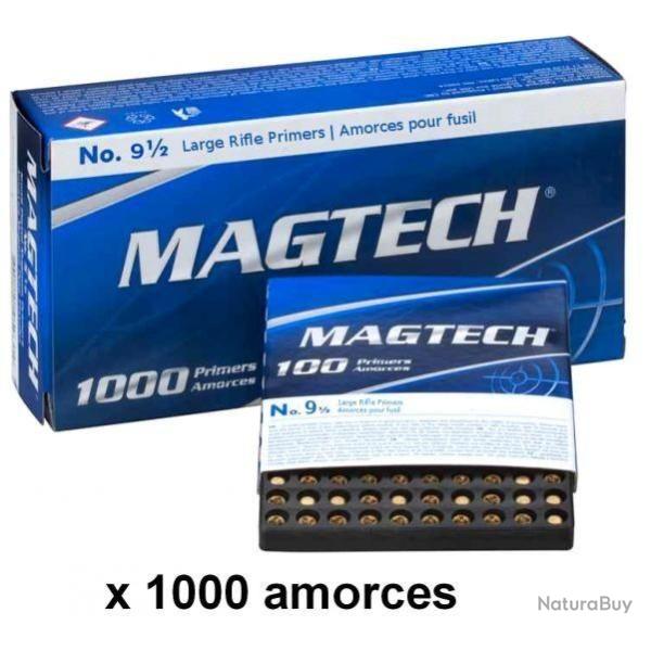 Amorces MAGTECH n�9 1/2 Large Rifle /1000