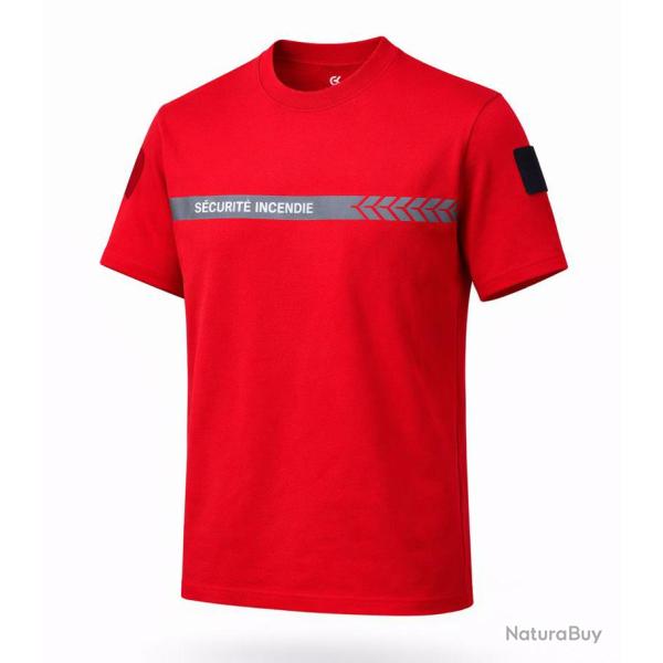 T shirt SECURITE INCENDIE GK Safetek��