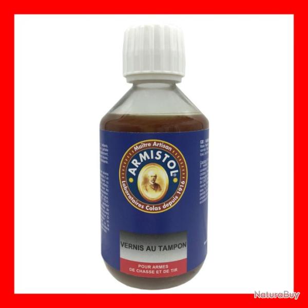 VERNIS AU TAMPON ARMISTOL 250ML POUR BOIS