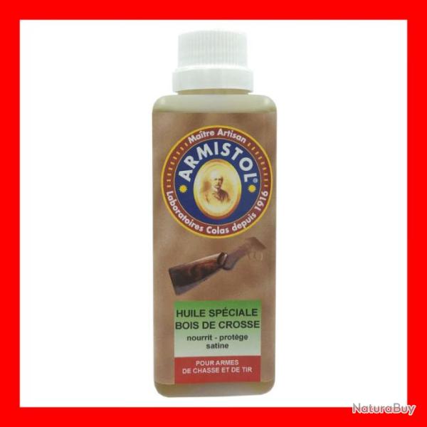 HUILE ARMISTOL POUR BOIS DE CROSSE - FLACON 120ML