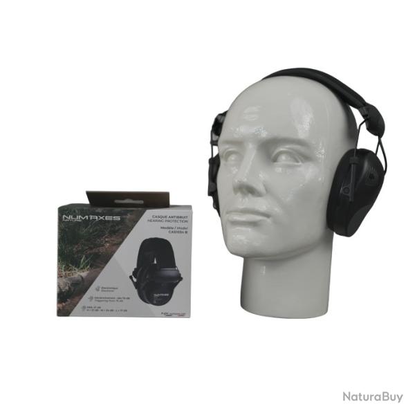 Num'axes Casque �lectronique Canicom, CAS1034B | R�duction de Bruit et Volume Ind�pendant