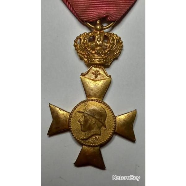 D�coration militaire Belgique 1909-1934