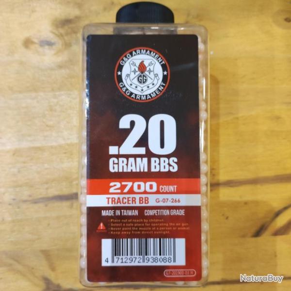 Billes airsoft tra�antes ROUGES