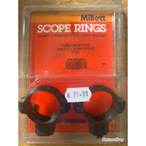 Collier MILLETT 30mm Haut