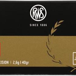CARTOUCHES RWS R50 CAL 22LR 40GR