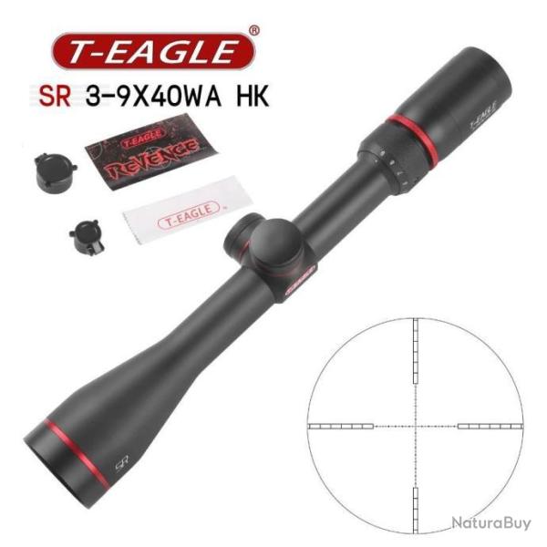 T-Eagle Lunette De Vis�e SR 3-9x40 WA HK Paiement en 3 ou 4 fois -