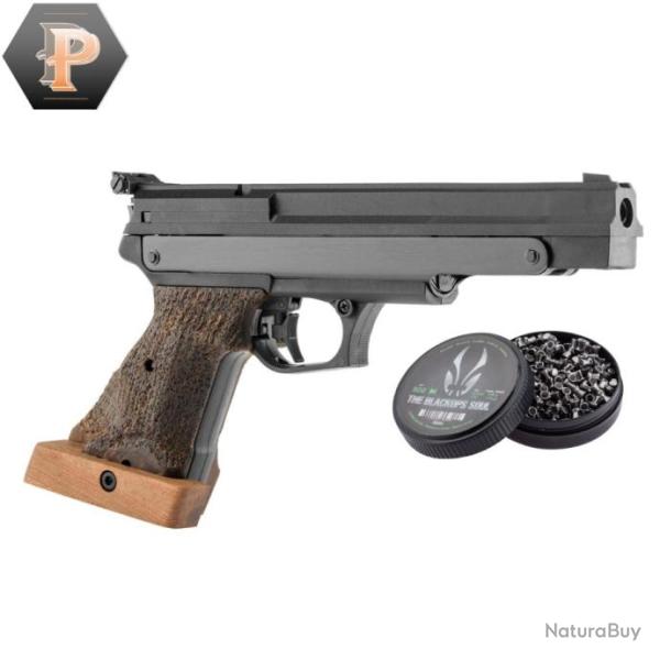 Pistolet de comp�tion Gamo COMPACT Droitier + plombs