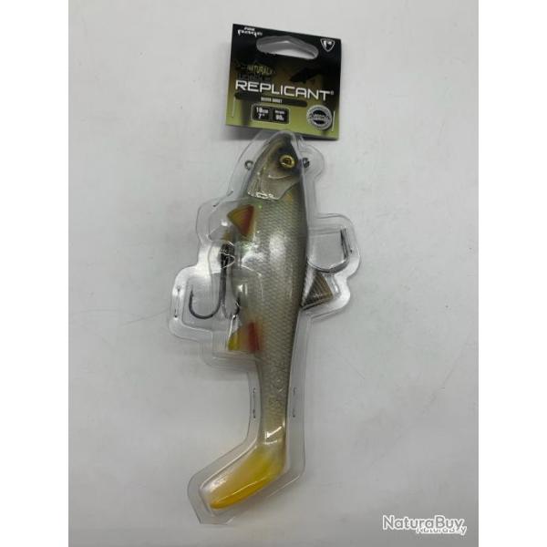 leurre souple replicant wobble fox rage silver ghost 18cm 90g