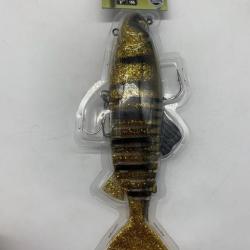 leurre souple replicant jointed fox rage golden perch 23cm 150g