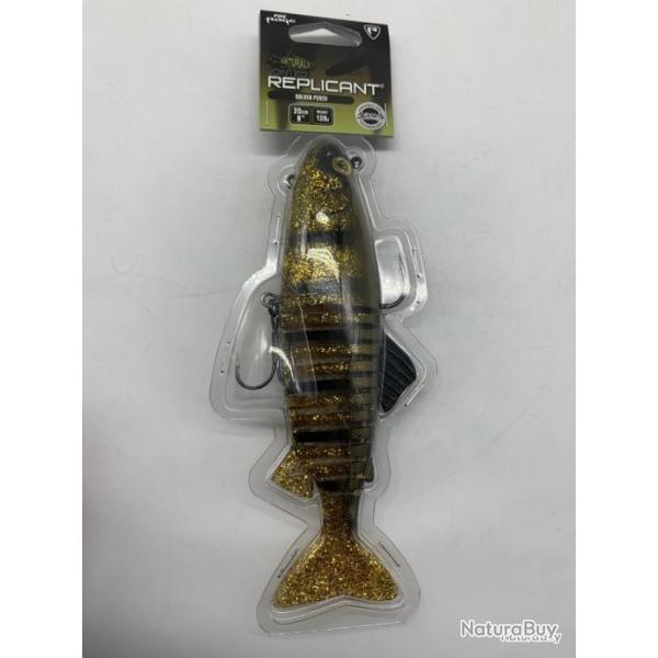 leurre souple replicant jointed fox rage golden perch 20cm 120g